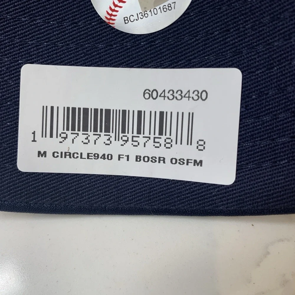 New Era boston red